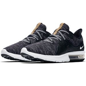 Nike Air Max Sequent 3 Black Grey Gray
